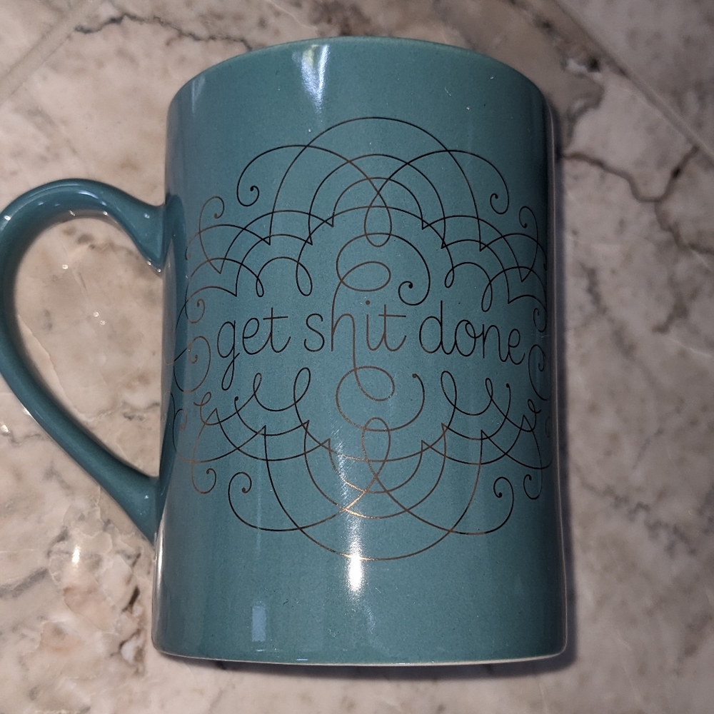 "Get Shit Done" mug by Fringe Studios